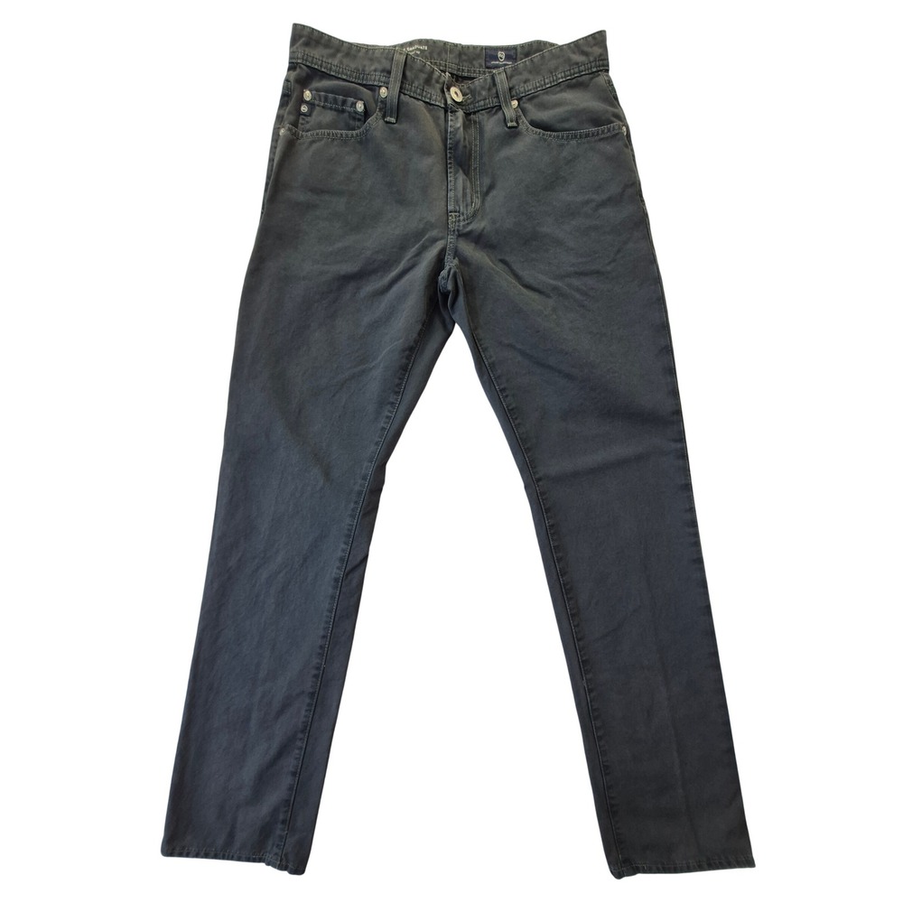 AG Adriano Goldschmied‎ The Graduate Tailored Leg Pants Grey 31R 1174MRTCGN